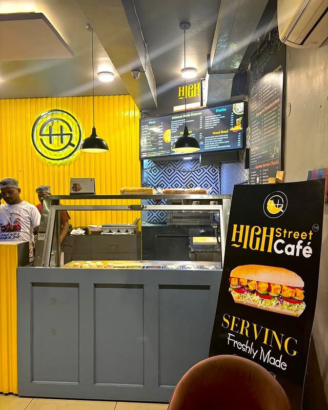 HighStreetCafeLogo7-thegill Brand logo and identity design by The-Gill.com