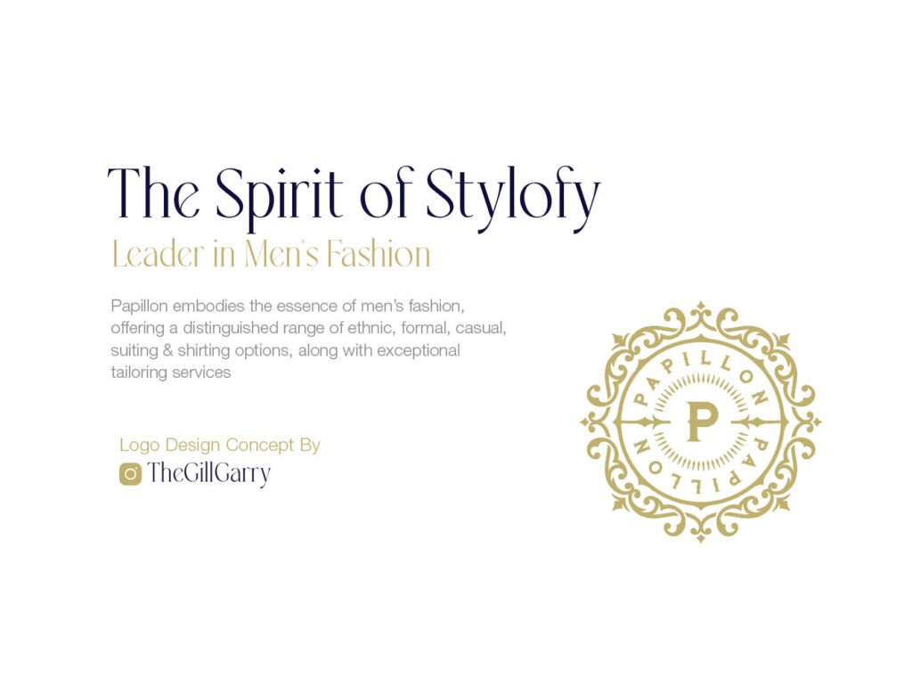 PapillonLogo4-thegill Brand logo and identity design by The-Gill.com