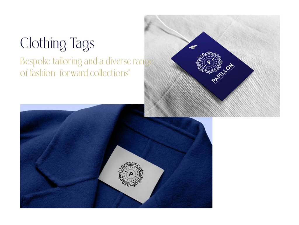 PapillonTags-thegill Brand logo and identity design by The-Gill.com